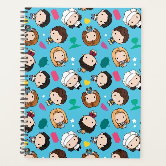 FRIENDS™ | Karakter Chibi Pattern Planner (Voorkant)