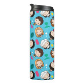 FRIENDS™ | Karakter Chibi Pattern Thermosbeker (Geroteerd rechts)