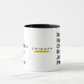 FRIENDS™ | Karakter Namen Mok (Midden)