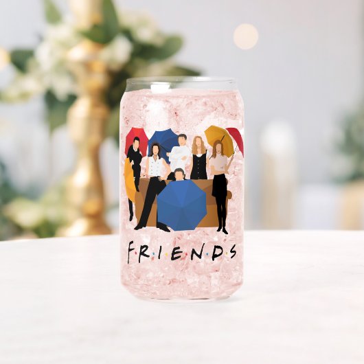 FRIENDS™ Karakter Silhouet Blikvorm Glas (Insitu (Huwelijk))