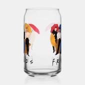 FRIENDS™ Karakter Silhouet Blikvorm Glas (Links)