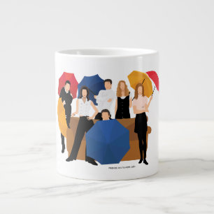 FRIENDS™ Karakter Silhouet Grote Koffiekop