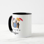 FRIENDS™ Karakter Silhouet Mok (Voorkant links)