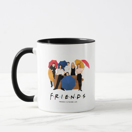FRIENDS™ Karakter Silhouet Mok (Links)