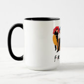 FRIENDS™ Karakter Silhouet Mok (Links)
