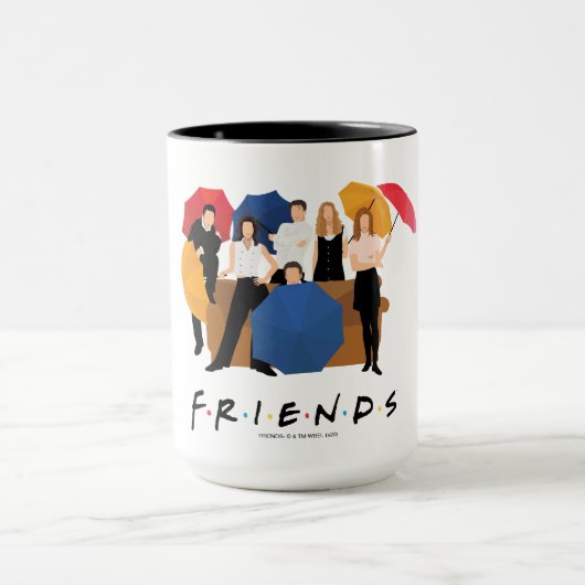 FRIENDS™ Karakter Silhouet Mok (Midden)