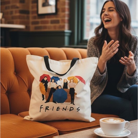 FRIENDS™ Karakter Silhouet Tote Bag