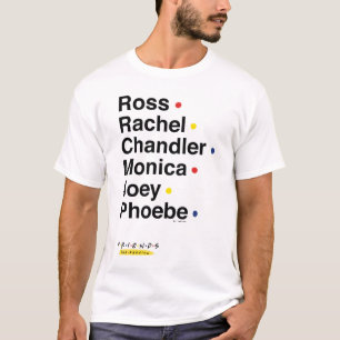 FRIENDS™ Karakternamen 2 T-shirt