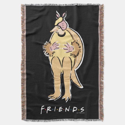 FRIENDS™ | Kerst Armadillo Deken (Voorkant Verticaal)