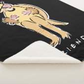 FRIENDS™ | Kerst Armadillo Sherpa Deken (3/4)