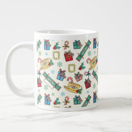 FRIENDS™ | Kerst Icon Patroon Grote Koffiekop