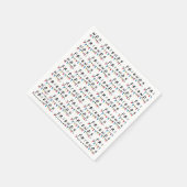 FRIENDS™ | Kerstverlichting Logo Servet (Hoek)
