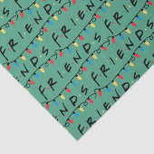 FRIENDS™ | Kerstverlichting Logo Tissuepapier (Detail)