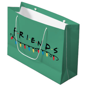 FRIENDS™ Kerstverlichtingslogo Groot Cadeauzakje