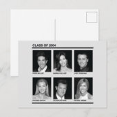 FRIENDS™ | Klas van 2004 Uitnodiging Briefkaart (Voorkant / Achterkant)