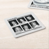 FRIENDS™ | Klasse 2004 Kartonnen Onderzetters (Schuin)