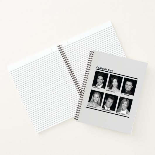 FRIENDS™ | Klasse 2004 Notitieboek (Binnen)