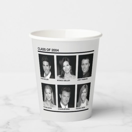 FRIENDS™ | Klasse 2004 Papieren Bekers (Links)