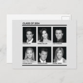 FRIENDS™ | Klasse 2004 Uitnodiging Briefkaart (Voorkant / Achterkant)