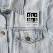 FRIENDS™ | Klasse 2004 Vierkante Button 5,1 Cm (In situ)