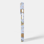 FRIENDS™ Kleurrijk Cartoonpatroon Case-Mate iPhone Case (Achterkant / Links)