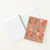 FRIENDS™ Kleurrijke Iconen Patroon Notitieboek (Binnen)