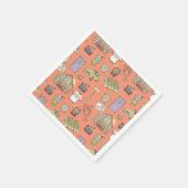 FRIENDS™ Kleurrijke Iconen Patroon Servet (Hoek)