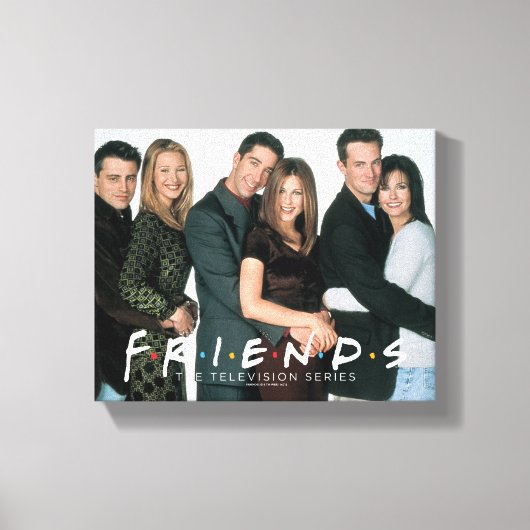 FRIENDS™ | Knuffelende koppels Canvas Afdruk (Voorkant)