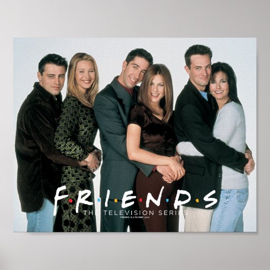 FRIENDS™ | Knuffelende koppels Poster (Voorkant)