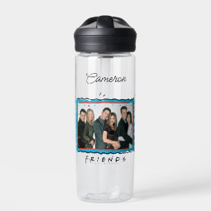 FRIENDS™ Knuffelende koppels Voeg je naam toe Waterfles