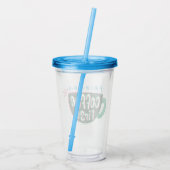 FRIENDS™ | Koffie eerst Acryl Drinkbeker (Achterkant)
