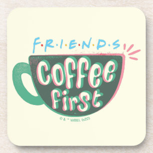 FRIENDS™ Koffie eerst Bier Onderzetter