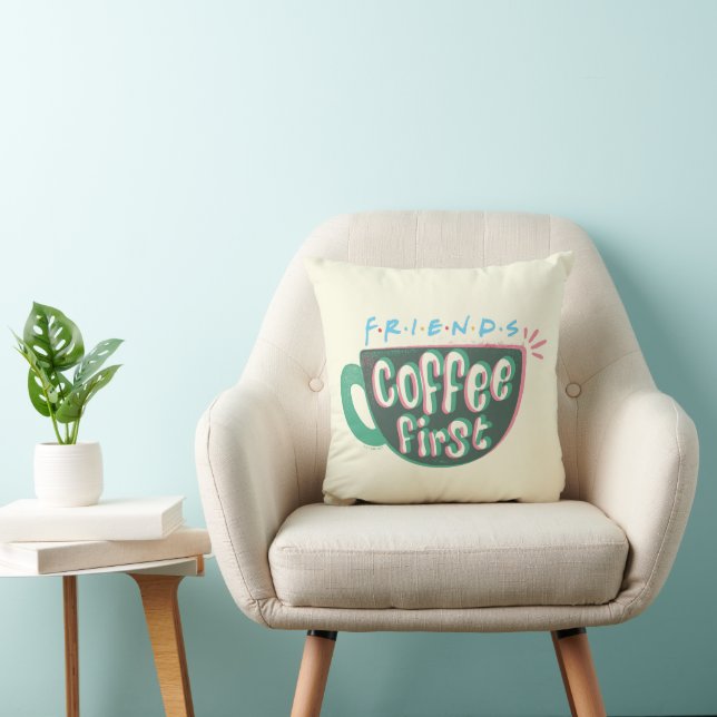 FRIENDS™ | Koffie eerst Kussen (Stoel)