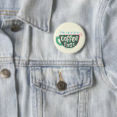 FRIENDS™ | Koffie eerst Ronde Button 5,7 Cm (In situ)