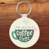 FRIENDS™ | Koffie eerst Sleutelhanger (Voorkant)