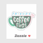 FRIENDS™ | Koffie eerst Sticker (Vel)