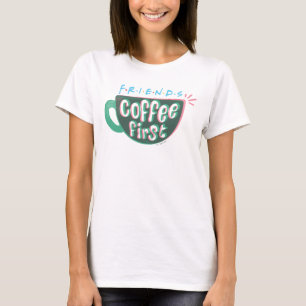 FRIENDS™ Koffie eerst T-shirt