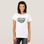 FRIENDS™ | Koffie eerst T-shirt (Voorkant volledig)