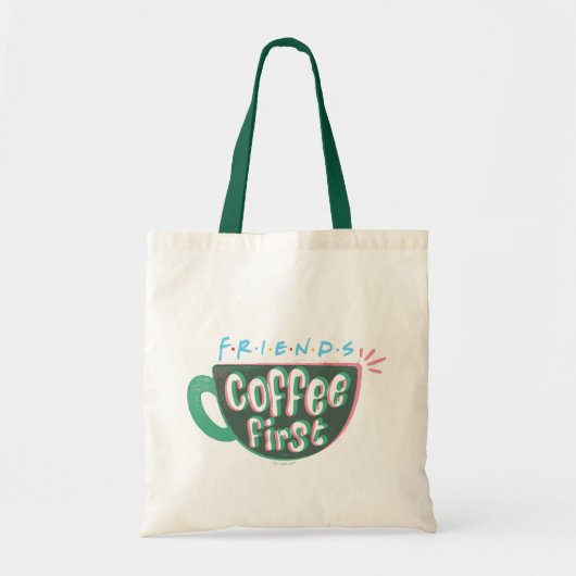 FRIENDS™ | Koffie eerst Tote Bag (Voorkant)