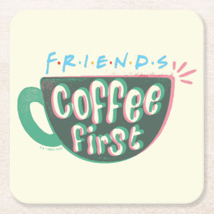 FRIENDS™   Koffie eerste Kartonnen Onderzetters