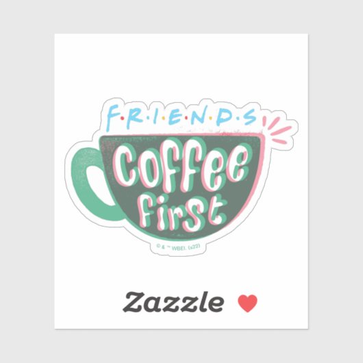 FRIENDS™ | Koffie eerste Sticker (Vel)