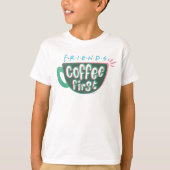 FRIENDS™ | Koffie eerste T-shirt (Voorkant)