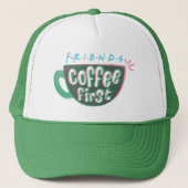FRIENDS™ | Koffie eerste Trucker Pet (Voorkant)