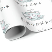 FRIENDS™ | Koffie-Mok Waterverf Cadeaupapier (Rol Hoek)