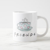 FRIENDS™ | Koffie-Mok Waterverf Grote Koffiekop (Rechts)
