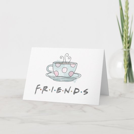 FRIENDS™ | Koffie-Mok Waterverf Kaart (Voorkant)