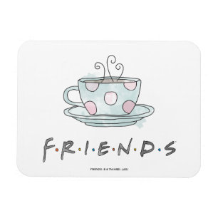 FRIENDS™   Koffie-Mok Waterverf Magneet
