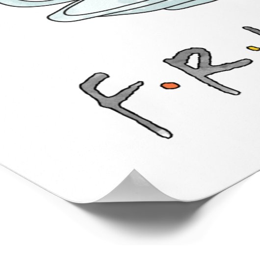 FRIENDS™ | Koffie-Mok Waterverf Poster (Hoek)