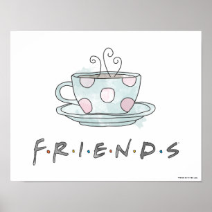 FRIENDS™   Koffie-Mok Waterverf Poster