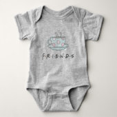 FRIENDS™ | Koffie-Mok Waterverf Romper (Voorkant)